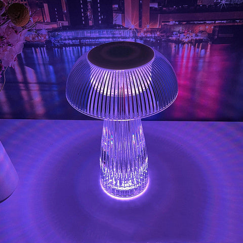 Creative Mushroom Table Lamp Diamond Crystal