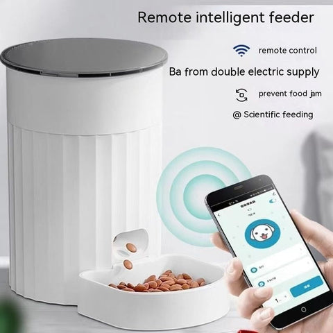 Intelligent Automatic Timing Wifi Remote Pet Feeder